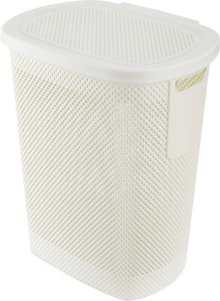 Изображение товара Корзина для белья Hobby Life Nickel / HL081021IV (слоновая кость)