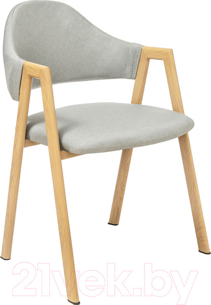 Изображение товара Стул Mio Tesoro Луна DC-048A (серый/дерево)