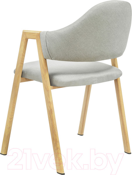 Изображение товара Стул Mio Tesoro Луна DC-048A (серый/дерево)