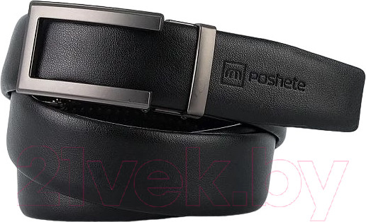 Изображение товара Ремень мужской Poshete 512-22-S-BLK (черный)