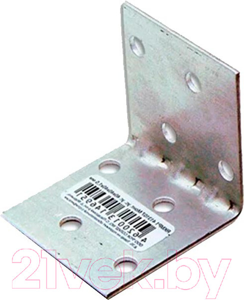 Изображение товара Уголок крепежный ROCK Solid Connection RKMР6 Монтажный 60x60x80x1.5мм / 413607-20 (20шт)