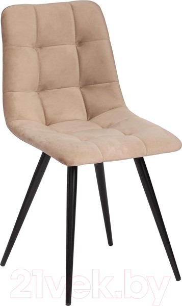 Изображение товара Стул Tetchair Chilly ткань/металл (бежевый Barkhat 5/черный)