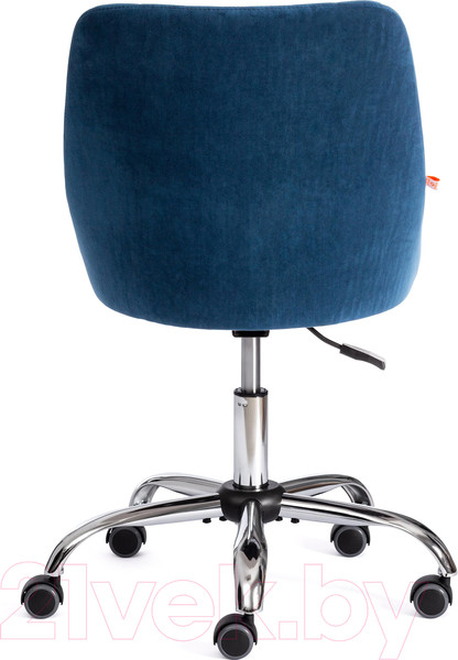 Изображение товара Кресло офисное Tetchair Swan флок (синий)