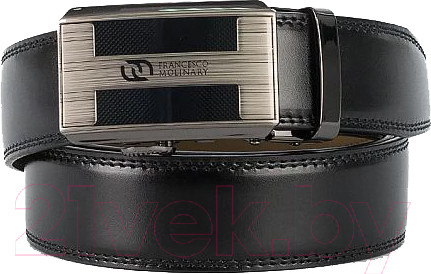Изображение товара Ремень мужской Francesco Molinary 939-B3291A-L-BLK (черный)