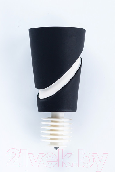 Изображение товара Карниз для штор Merry Bear Home Decor Стамбул двойной (2.4м, черный/белый матовый)