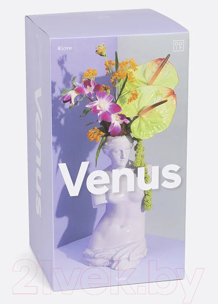 Изображение товара Ваза Doiy Venus / DYVASEVELI (лиловый)