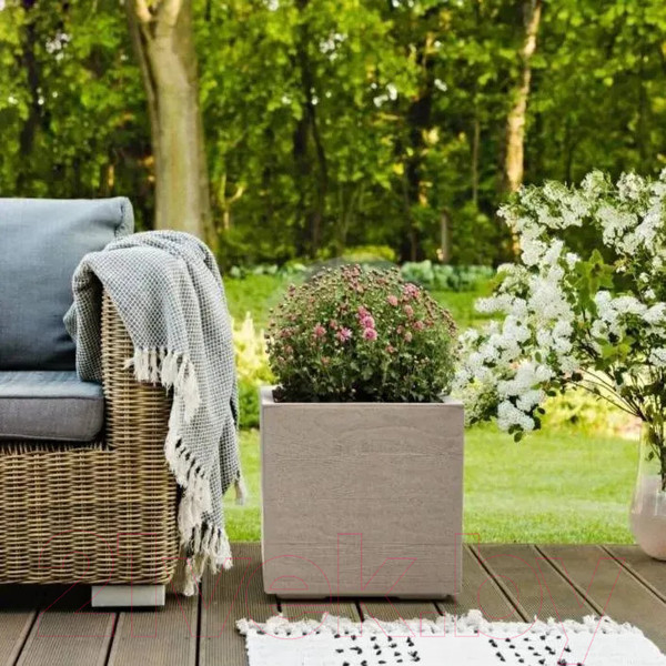 Изображение товара Вазон Lamela Karo deska Eco coffee LA891-85 (латте)