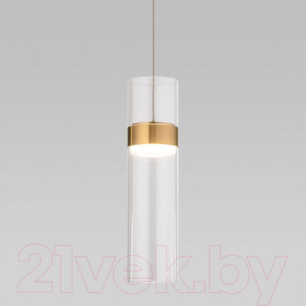 Изображение товара Потолочный светильник Евросвет 50244/1 LED (латунь/прозрачный)