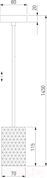 Изображение товара Потолочный светильник Евросвет 50247/1 LED (золото)