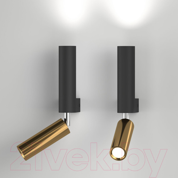 Изображение товара Спот Евросвет 40020/1 LED (черный/латунь)