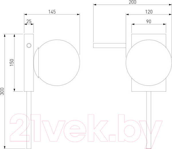 Изображение товара Бра Евросвет 40036/1 (белый)