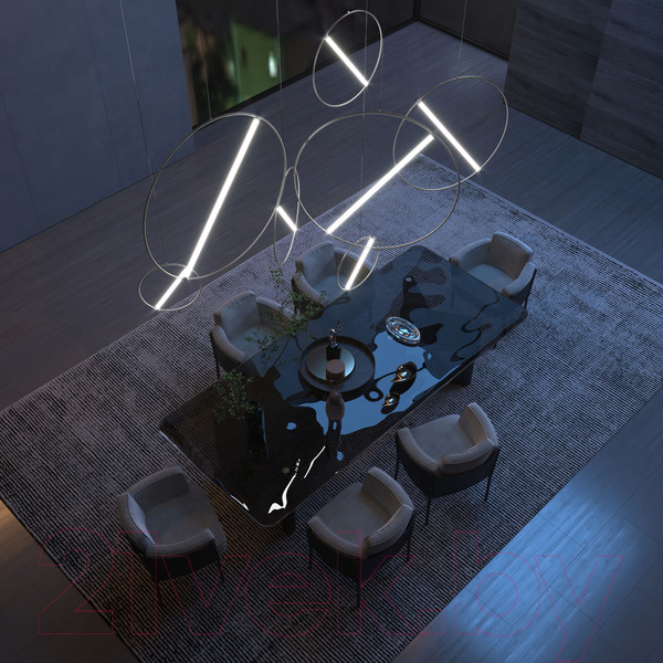 Изображение товара Потолочный светильник Евросвет 90283/1 (бронза)