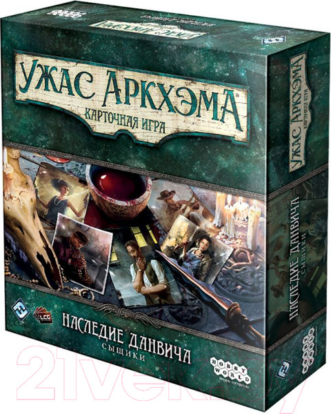 Изображение товара Дополнение к настольной игре Мир Хобби Ужас Аркхэма. Наследие Данвича. Сыщики / 915590