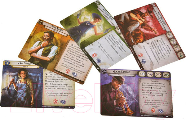 Изображение товара Дополнение к настольной игре Мир Хобби Ужас Аркхэма. Наследие Данвича. Сыщики / 915590