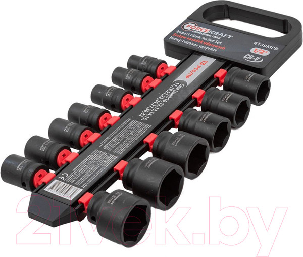 Изображение товара Набор головок слесарных ForceKraft FK-4139MPB (52542)