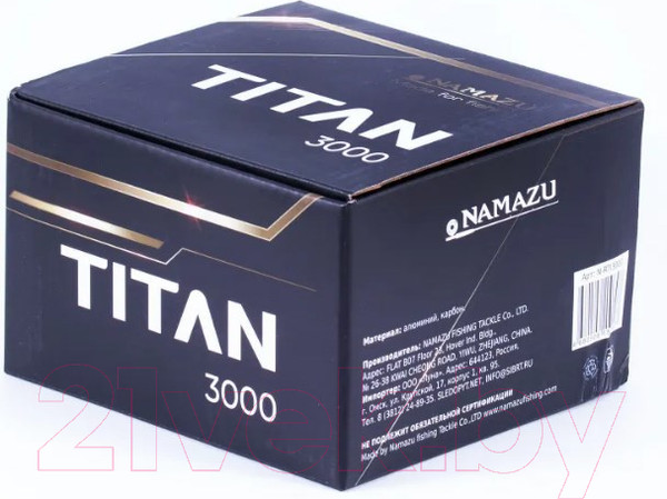 Изображение товара Катушка безынерционная Namazu Pro Titan TI3000 / N-RTI3000