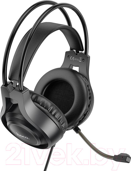 Изображение товара Наушники-гарнитура Hoco W106 (черный)