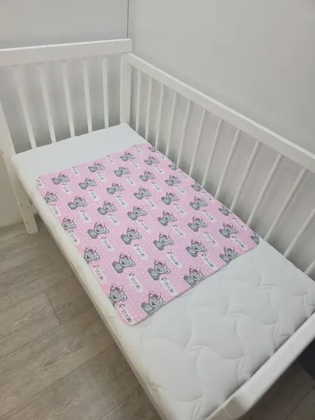 Изображение товара Набор пеленок детских Sofi Многоразовая Зигзаги / 1036 (2шт, розовый)