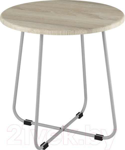 Изображение товара Журнальный столик Мебелик BeautyStyle 14 (дуб сонома/металлик)