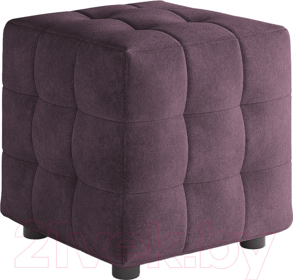 Изображение товара Пуф Сонум 40-40 (микровелюр лаванда)