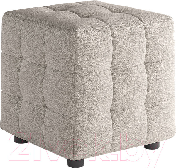 Изображение товара Пуф Сонум 40-40 (рогожка песочный)