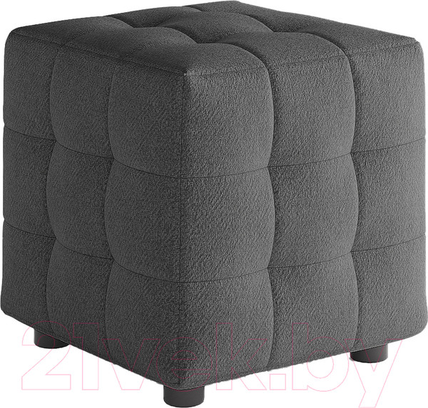 Изображение товара Пуф Сонум 40-40 (рогожка графит)