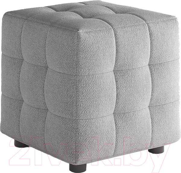 Изображение товара Пуф Сонум 40-40 (рогожка пепельный)