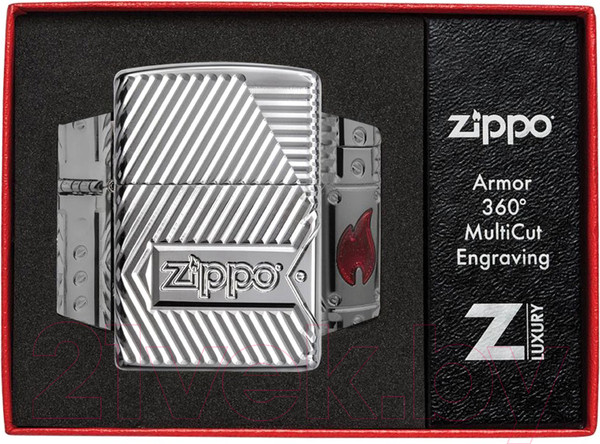 Изображение товара Зажигалка Zippo Armor / 29672 (серебристый)
