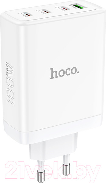 Изображение товара Зарядное устройство сетевое Hoco N31 (белый)