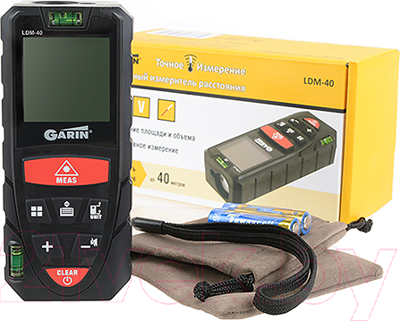 Изображение товара Лазерный дальномер Garin LDM-40 / БЛ17633