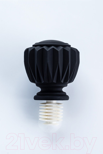 Изображение товара Карниз для штор Merry Bear Home Decor Мумбаи двойной (2.4м, черный матовый)