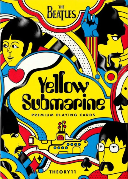 Изображение товара Игральные карты Theory 11 Yellow Submarine / T1161 