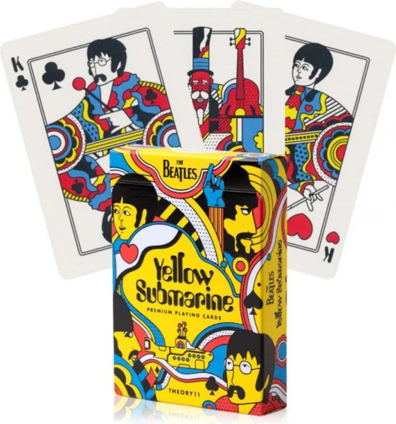 Изображение товара Игральные карты Theory 11 Yellow Submarine / T1161 