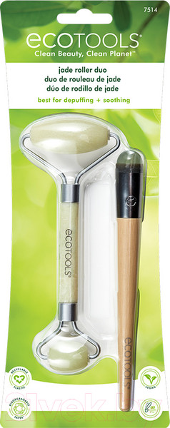 Изображение товара Массажный набор для лица Ecotools Jade Roller Duo ET7514