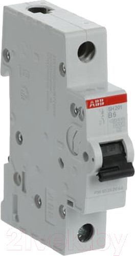 Изображение товара Выключатель автоматический ABB SH201-B6 1P 6А / 2CDS211001R0065
