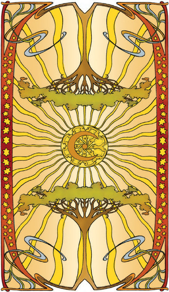 Изображение товара Гадальные карты Lo Scarabeo Golden art Nouveau Tarot mini / NMD30