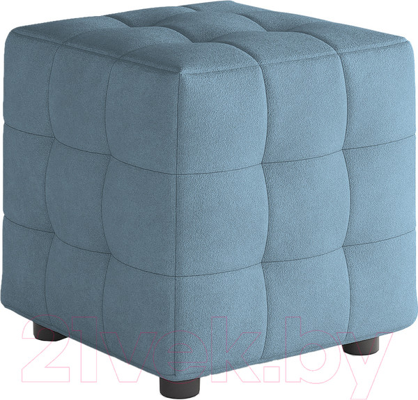 Изображение товара Пуф Сонум 40-40 (замша голубой)