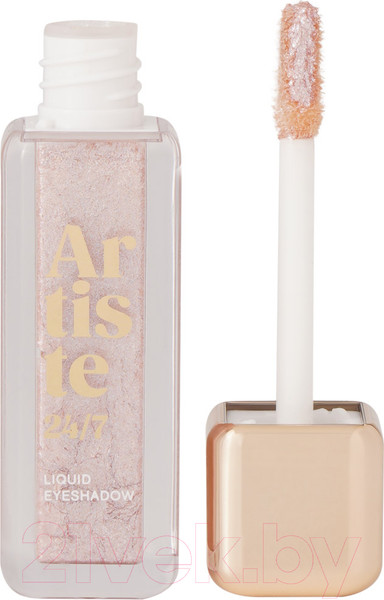 Изображение товара Тени для век Vivienne Sabo Artiste 24/7 тон 01 Мерцающий со светлыми глиттерами