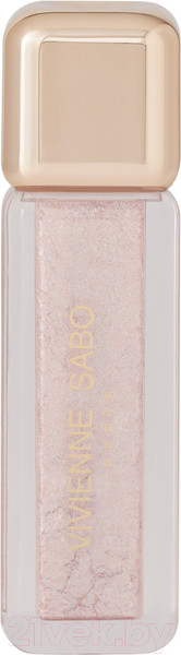 Изображение товара Тени для век Vivienne Sabo Artiste 24/7 тон 01 Мерцающий со светлыми глиттерами