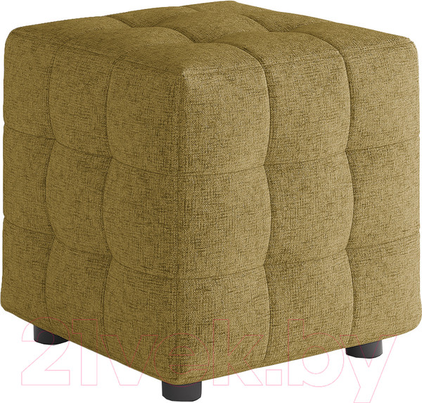 Изображение товара Пуф Сонум 40-40 (кашемир горчичный)