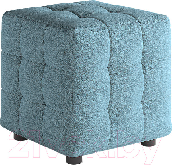 Изображение товара Пуф Сонум 40-40 (рогожка голубой)