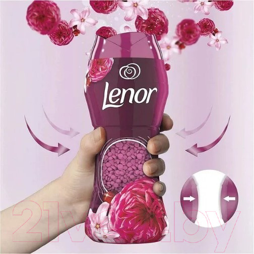Изображение товара Кондиционер для белья Lenor Gelsomino Scarlatto Парфюмированный в гранулах (210г)