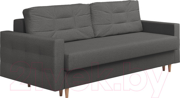 Изображение товара Диван Сонум Sсandy 110x235 (багама серый/бук)