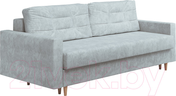 Изображение товара Диван Сонум Sсandy 110x235 (бентли светло-серый/бук)