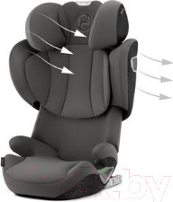 Изображение товара Автокресло Cybex Solution T I-Fix (Sepia Black)