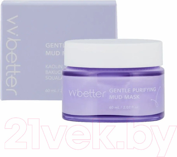 Изображение товара Маска для лица кремовая VVbetter Gentle Purifying Mud Mask (60мл)