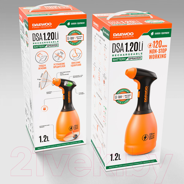 Изображение товара Опрыскиватель аккумуляторный Daewoo Power DSA 1.20Li