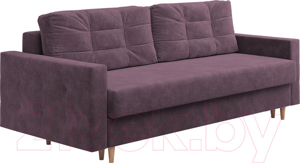 Изображение товара Диван Сонум Sсandy 110x235 (микровелюр лаванда/бук)