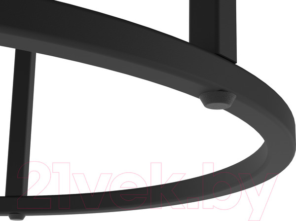 Изображение товара Комплект журнальных столиков Калифорния мебель Лесли (дуб янтарный/черный)