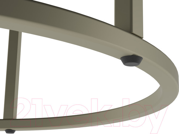 Изображение товара Комплект журнальных столиков Калифорния мебель Лесли (белый мрамор/титан)